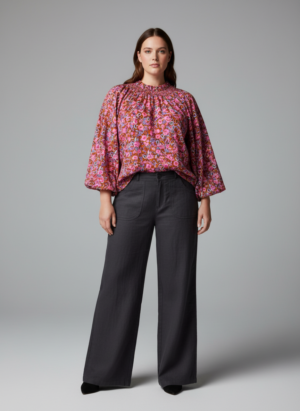 Wild Petal Blouse- chamo clothing