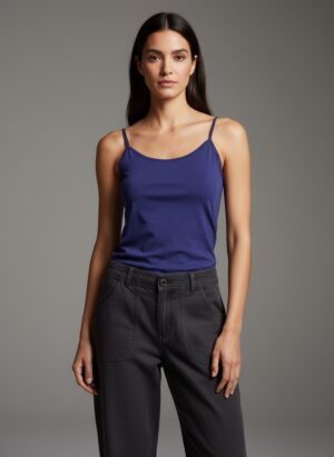 Midnight Line Camisole Top- chamo clothing